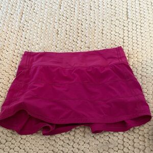 Women's Lululemon Pace rival mid-rise tennis skirt